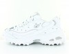 Skechers D lites glamour feels blanc argent