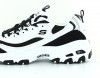 Skechers D lites march forward blanc noir