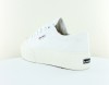 Superga 2631 stripe platform blanc beige