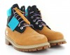 Timberland 6inch Premium beige noir turquoise