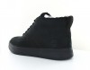 Timberland Davis Square fourrure noir noir noir