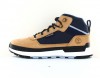 Timberland Field trekker mid bleu marine beige wheat