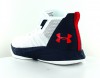 Under Armour Jet Mid blanc bleu