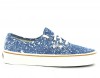 Vans Authentic Denim Splatter BLEU