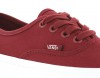 Vans Authentic Mono ROUGE FONCE