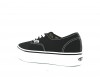 Vans Authentic platform noir blanc