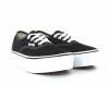 Vans Authentic platform noir blanc