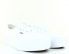 Vans Authentic platform blanc blanc