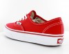 Vans Authentic Rouge-Blanc