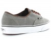 Vans Authentic washed CL GRIS/MARRON