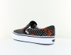 Vans Classic slip-on tiger floral noir blanc orange print