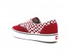 Vans Comfycush era tear checkboard rouge blanc