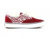 Vans Comfycush era tear checkboard rouge blanc