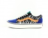 Vans Comfycush old skool zabra bleu jaune print