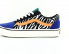 Vans Comfycush old skool zabra bleu jaune print