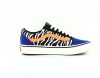 Vans Comfycush old skool zabra bleu jaune print