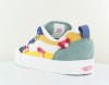 Vans Knu skool multicolor floral blanc