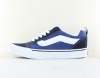 Vans Knu skool bleu marine blanc bleu