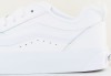 Vans Knu skool cuir toute blanche