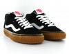 Vans Mid Skool 37 Noir blanc gomme