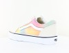 Vans Old skool aura shift beige blanc multicolor