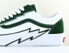 Vans Old skool bolt blanc vert
