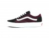 Vans Old Skool bordeaux noir blanc