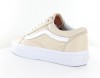 Vans Old Skool Leather Beige blanc