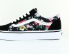 Vans Old skool garden floral noir blanc print