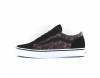 Vans Old Skool leopard mesh noir leopard brillant