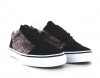 Vans Old Skool leopard mesh noir leopard brillant