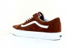 Vans Old skool pig suede marron blanc