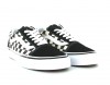 Vans Old skool primary check noir-blanc