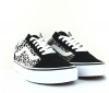 Vans Old skool safari noir blanc leopard print