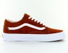 Vans Oldskool pig suede Camel blanc