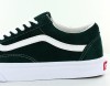 Vans Oldskool pig suede Vert blanc