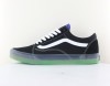 Vans Old skool translucent noir blanc bleu vert