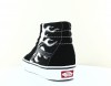 Vans Sk8-hi flame noir blanc