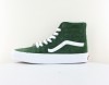 Vans SK8 hi pig suede vert blanc