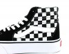 Vans Sk8-hi checkerbard platform 2.0 noir blanc