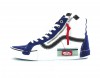 Vans SK8-hi reissue ca zip bleu blanc noir rouge