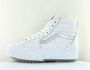 Vans Sk8-hi stacked blanc argent