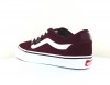 Vans Skate chukka low sidestripe bordeaux blanc