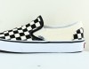 Vans Classic slip-on checkerboard blanc noir