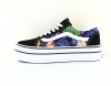 Vans Super comfycush tropicali noir blanc tropical floral