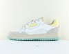 Victoria C80 zero classic retro sneaker blanc bleu turquoise jaune