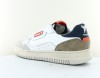 Victoria C80 zero classic retro sneaker blanc orange bleu