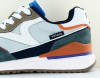 Victoria Leggera colour confort trainers bleu blanc beige orange