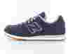 New Balance 373 Cuir bleu-marine