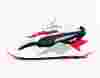 Puma Rsx 3 puzzle blanc gris rouge noir 371570-09